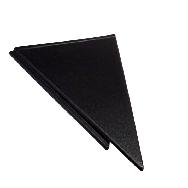 Háromszög alakú ajtóburkolat, Volvo, Kompatibilis a Volvo S40-nel, Bal hátsó rögzítés, Fekete