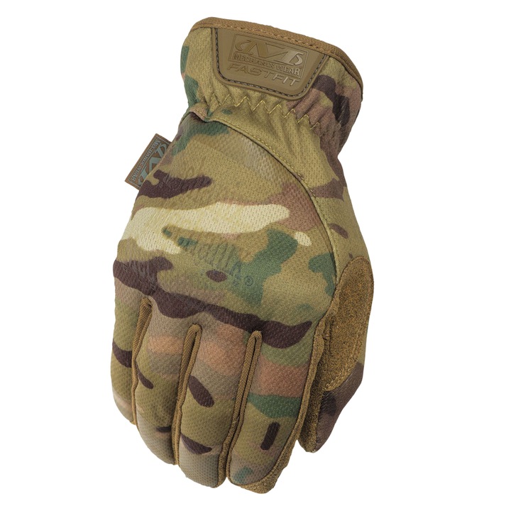 Sportkesztyűk, Mechanix Wear, Velúr, Barna, S