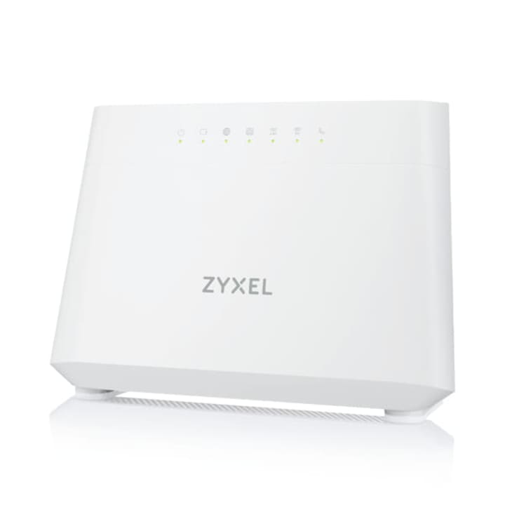 Vezeték nélküli router, ZyXEL, EX3301-T0-EU01V1F, LAN/WAN, USB, fehér