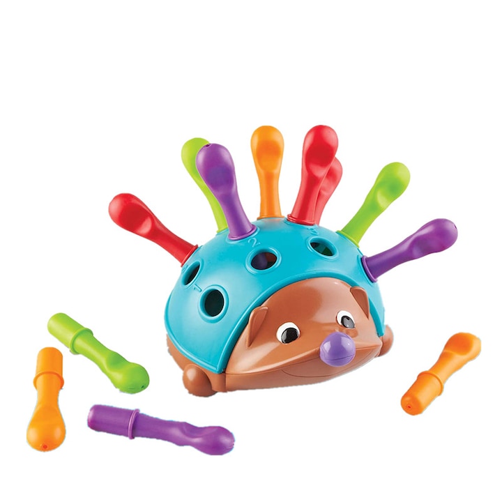 Интерактивна детска играчка soosable®, Монтесори, 18 месеца+, Многоцветна