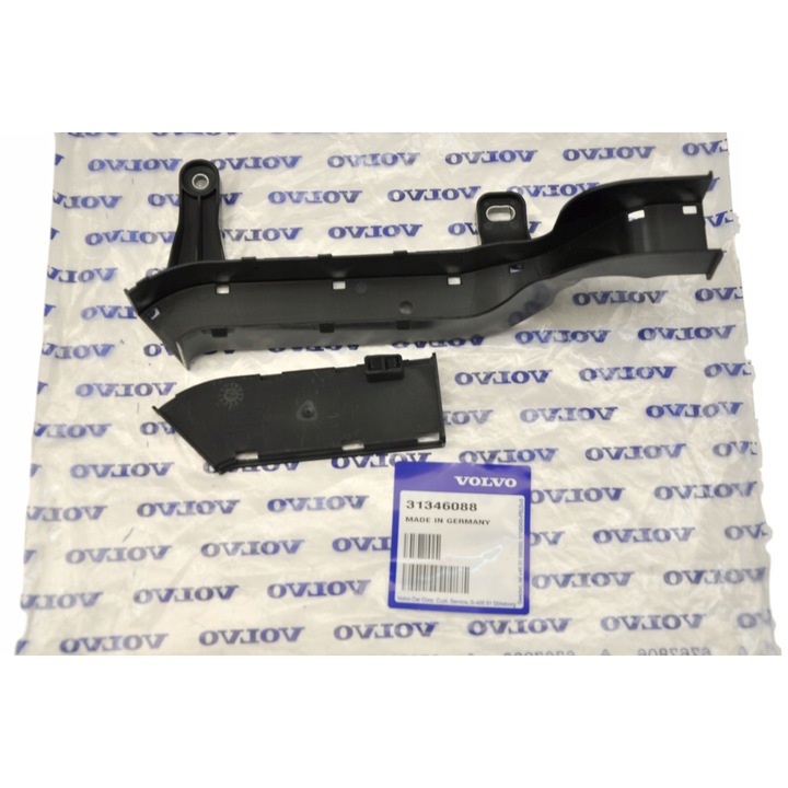 Vezetéktálca, Volvo, S60, Fekete