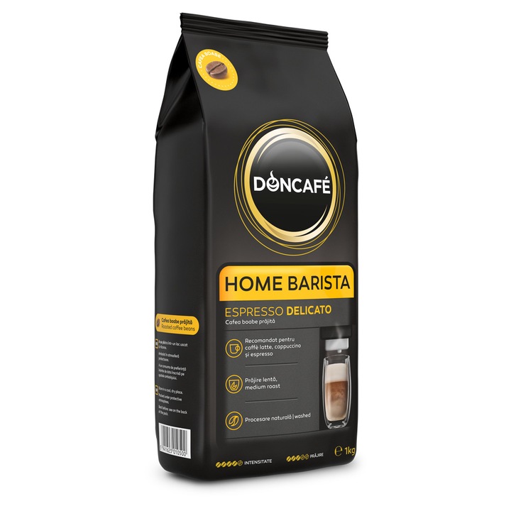 Кафе на зърна Doncafe Home Barista Espresso Delicato, 1кг