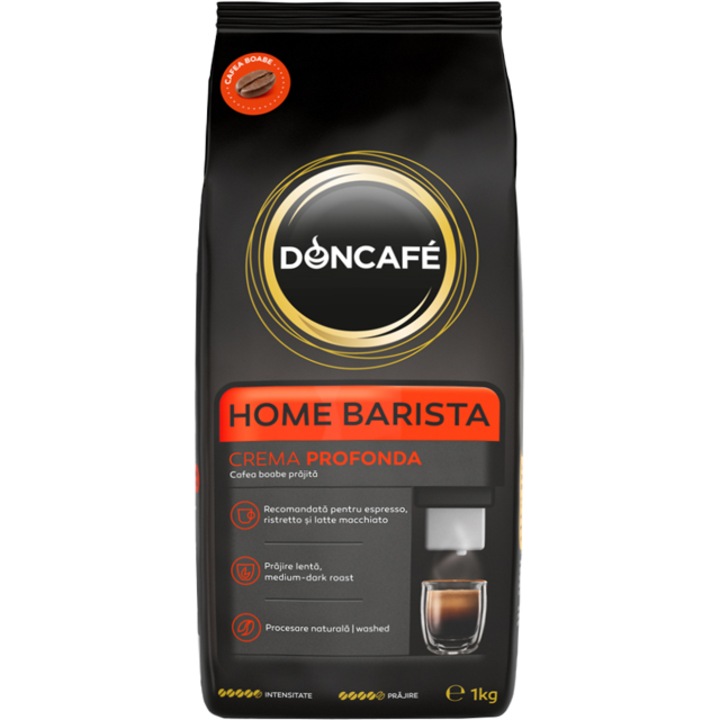 Cafea Boabe Doncafe Home Barista Crema Profonda, 1kg