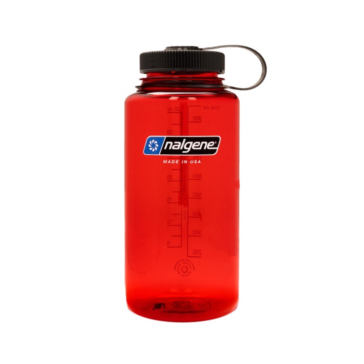 Бутилка за вода, NALGENE, 1 L, Червен