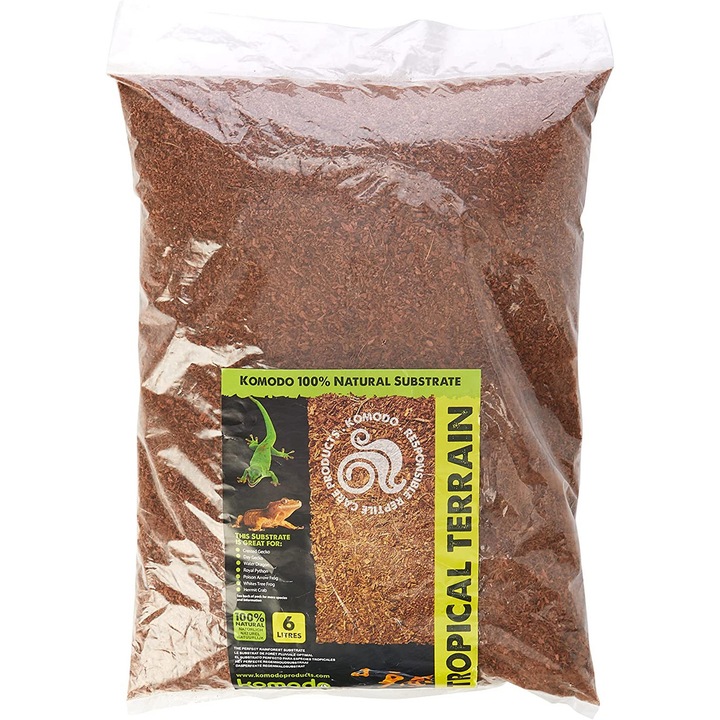 Тропически субстрат, Komodo Rainforest Substrate, 6L