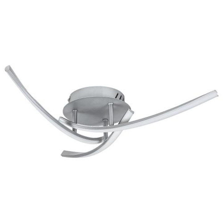 Плафон Rabalux Tatjana, LED 22W 3000К, Сив/Бял