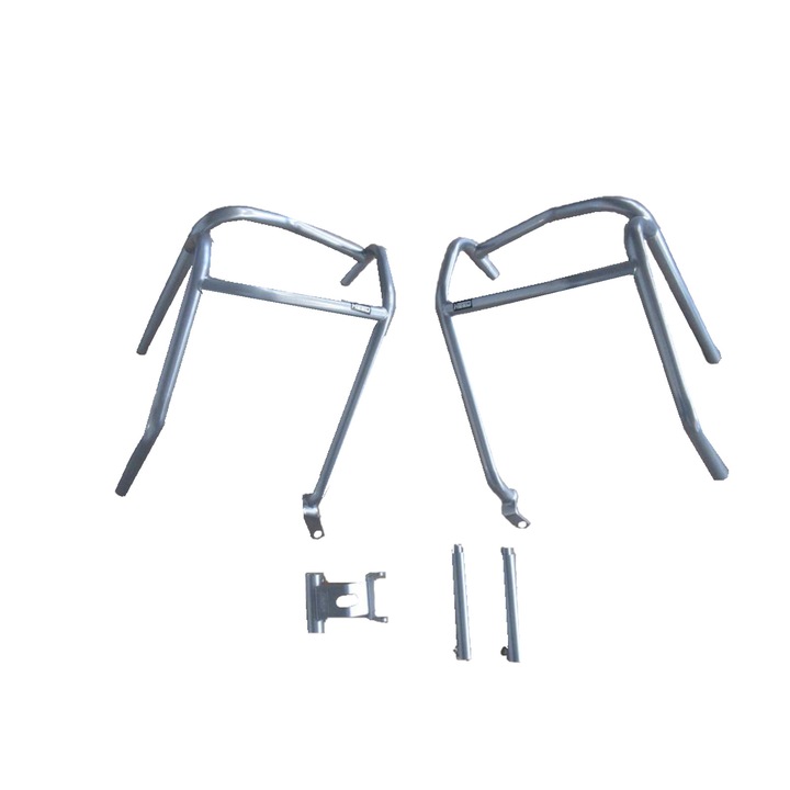 Bare protectie motor crash bars HEED BMW R 1150 GS 1999-2004, inferior, argintiu
