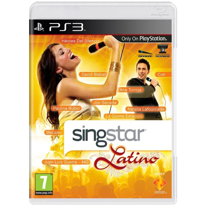Joc Singstar Latino Playstation 3 Pentru PlayStation 3