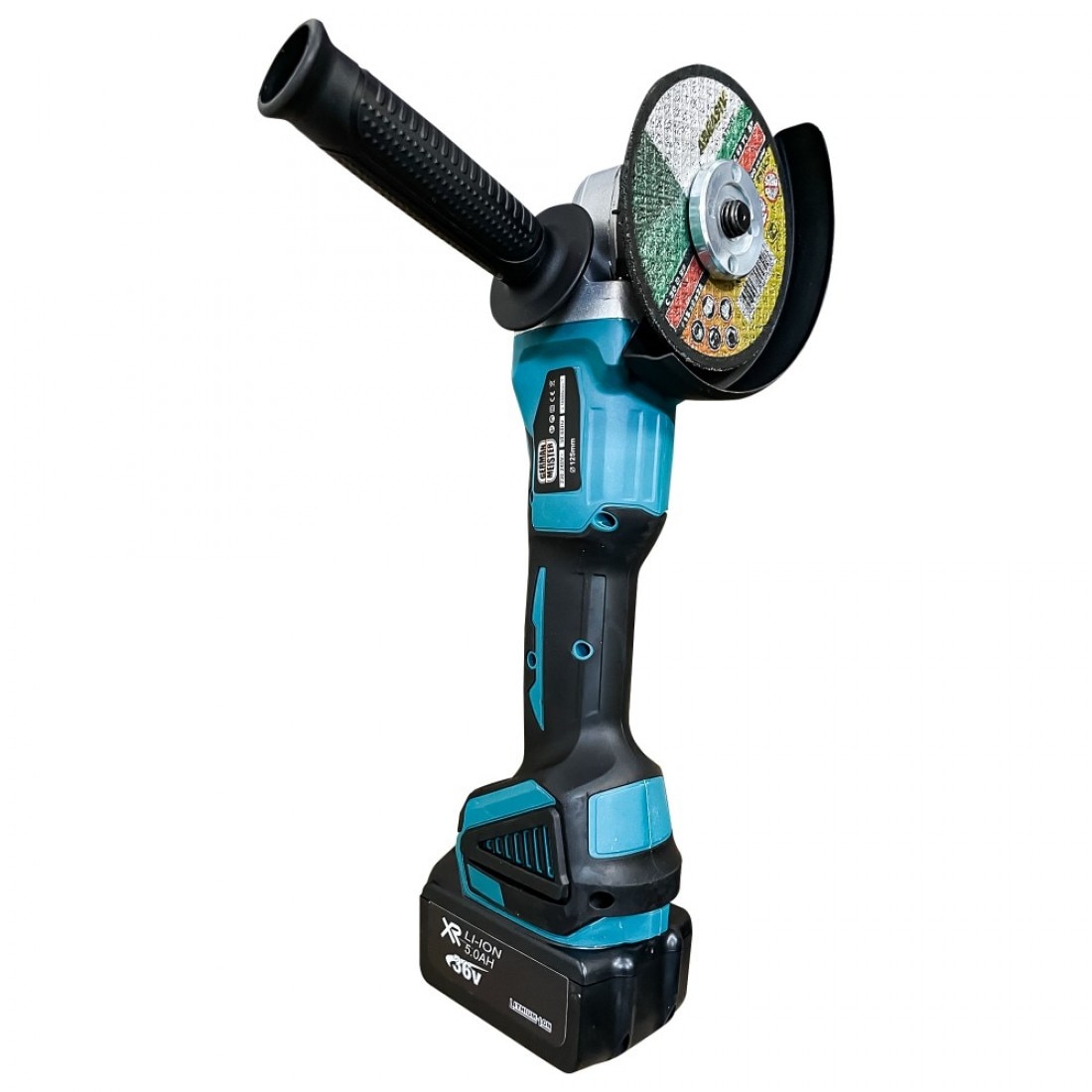 Flex germanmeister cu 2 acumulatori 36V 8AH, disc 100/115/125