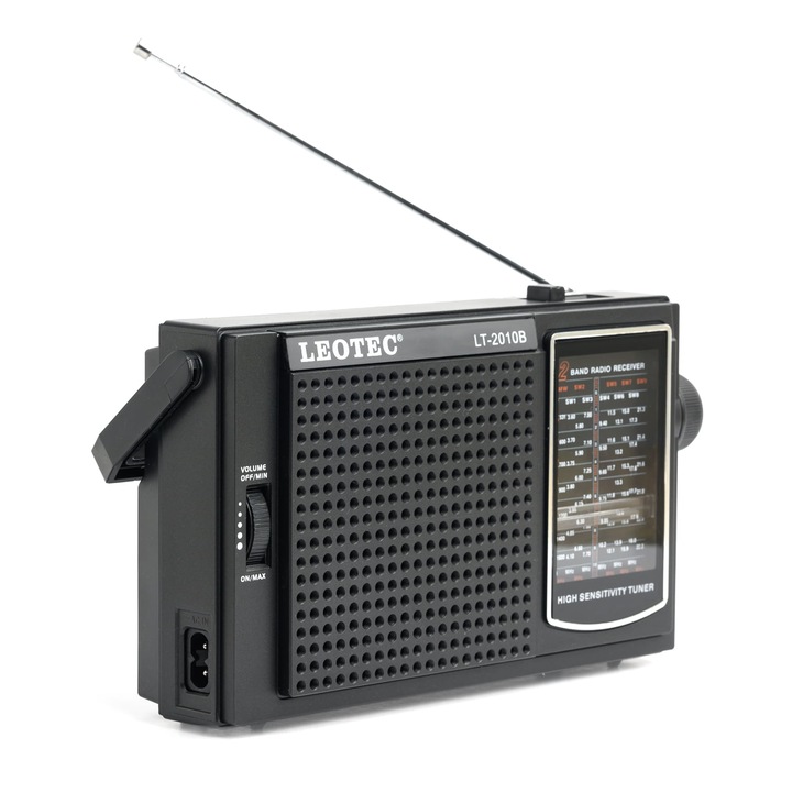 Радио FM, MW, SW, настолно и преносимо, захранвано от D-R20 батерии и мрежа