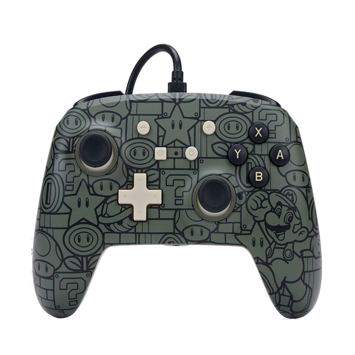 Контролер Powera Enhanced Wired Power-up Mario - Nsw