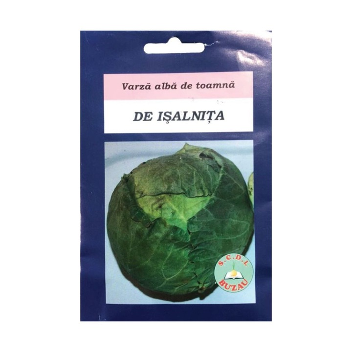 Seminte romanesti de varza de Isalnita, 10 grame, SCDL Buzau