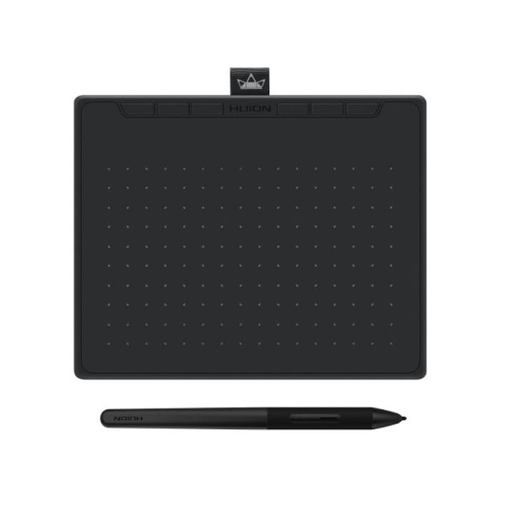 Grafikus tábla, Huion, RTS300, USB-C, toll, 160x100 mm, fekete