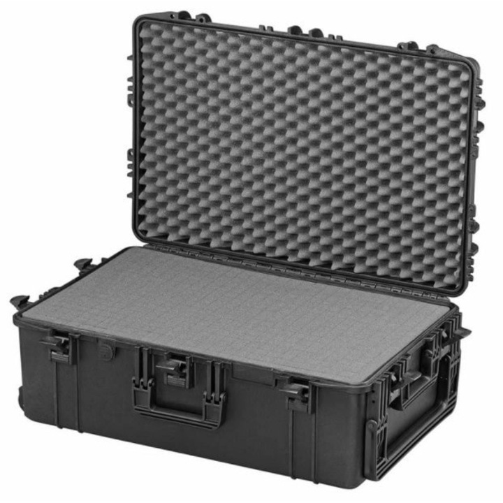 Hard case MAX750H280S cu roti pentru echipamente de studio