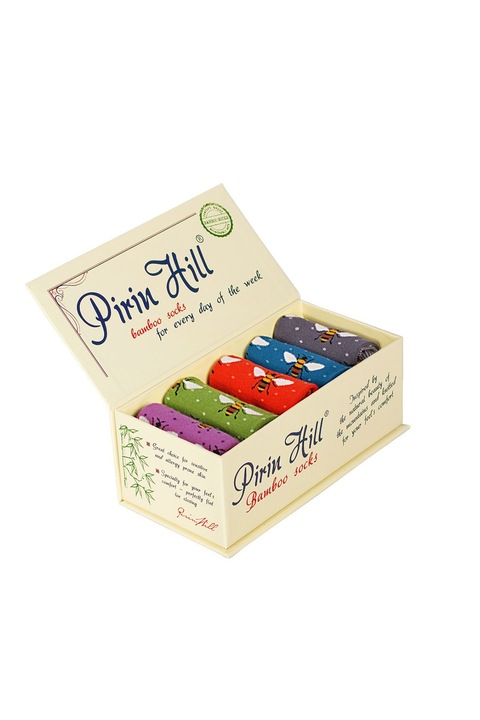 Sosete de bambus Cutie de lux 5 BAMBUS FIN Albine