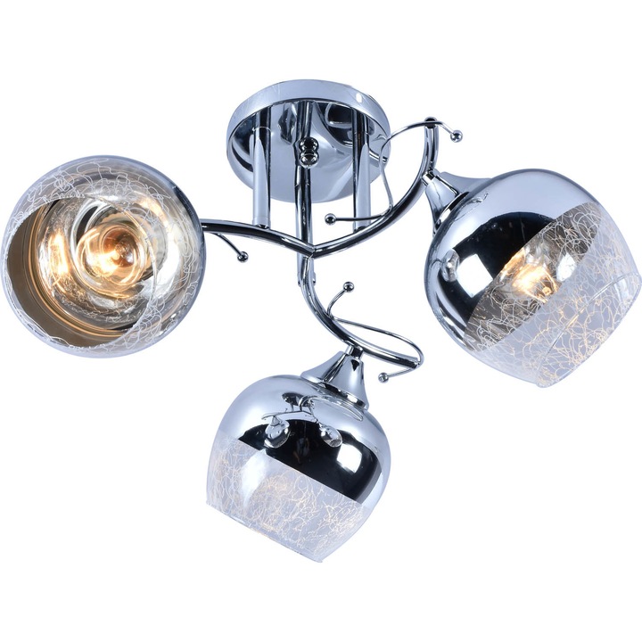 Csillár, Lampex, Olmi 3 klasszikus ezüst nappali