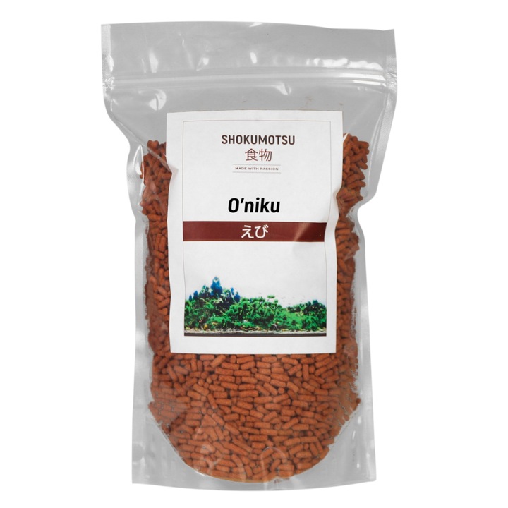 Hrana care imbunatateste culoarea pentru ciclide, Shokumotsu O'niku, 110ml