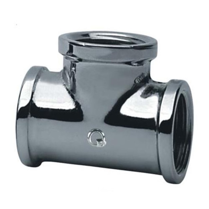 Teu instalatii, Diamond, Alama, 1/2, Crom