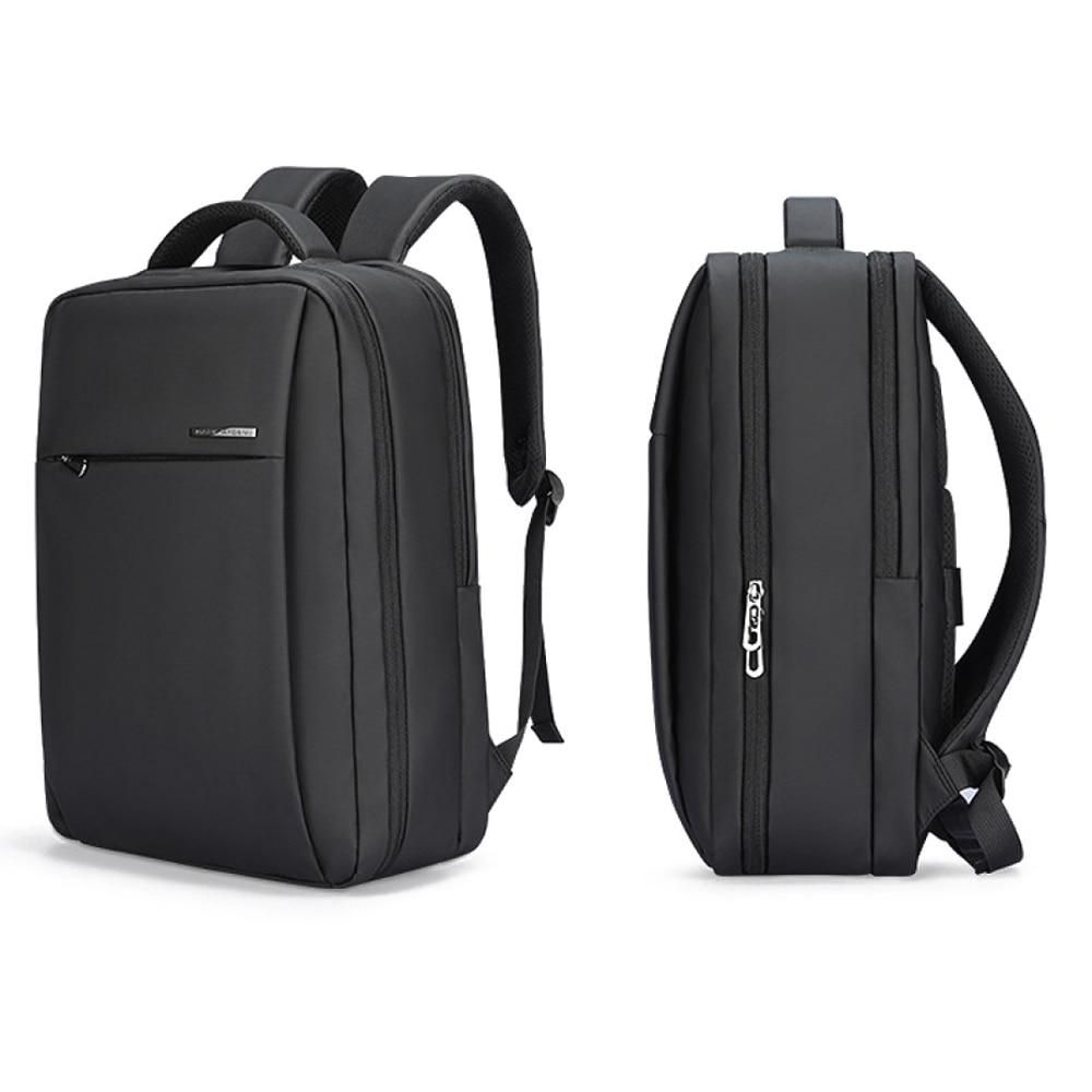 Rucsac Mark Ryden compatibil cu laptop 15.6 inch, full impermeabil, 3 modalitati de purtare, unisex, spatios, negru, rezistent la uzura