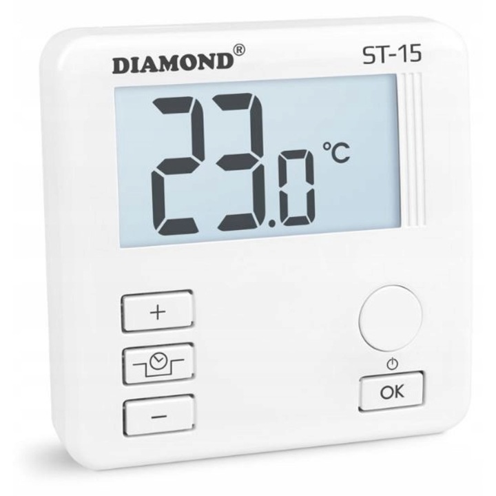Gyémánt hőmérséklet-szabályozó, fehér