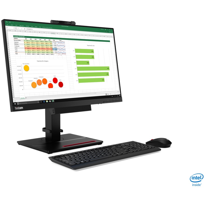 Монитор Lenovo ThinkCentre TouchScreen 24", IPS, Full HD, 60Hz, 4ms ...