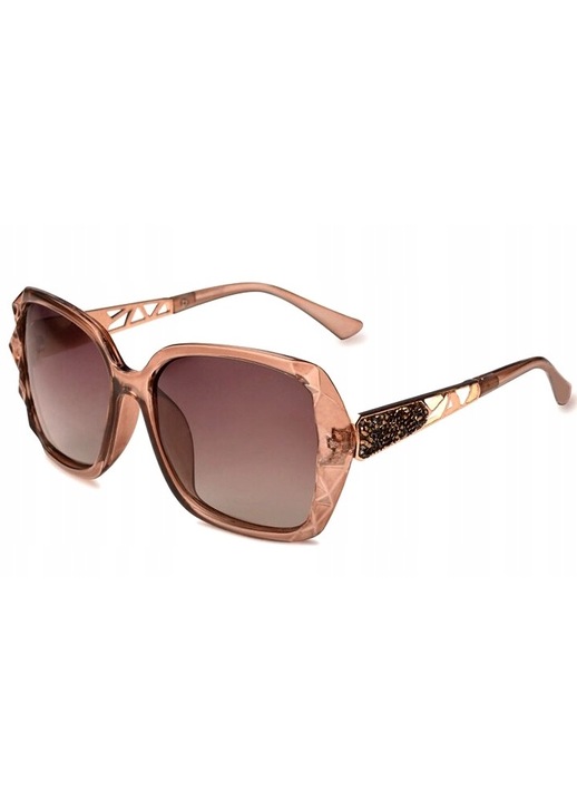 Слънчеви очила Edibazzar, Дамски, Пластмасови, Кафяви