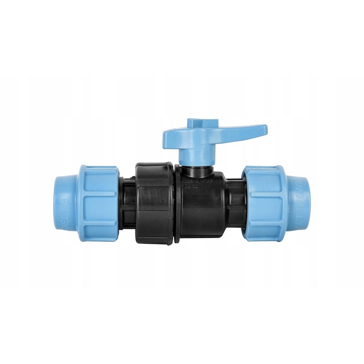 Сферичен кран, Unidelta, Полиетилен, 40 мм