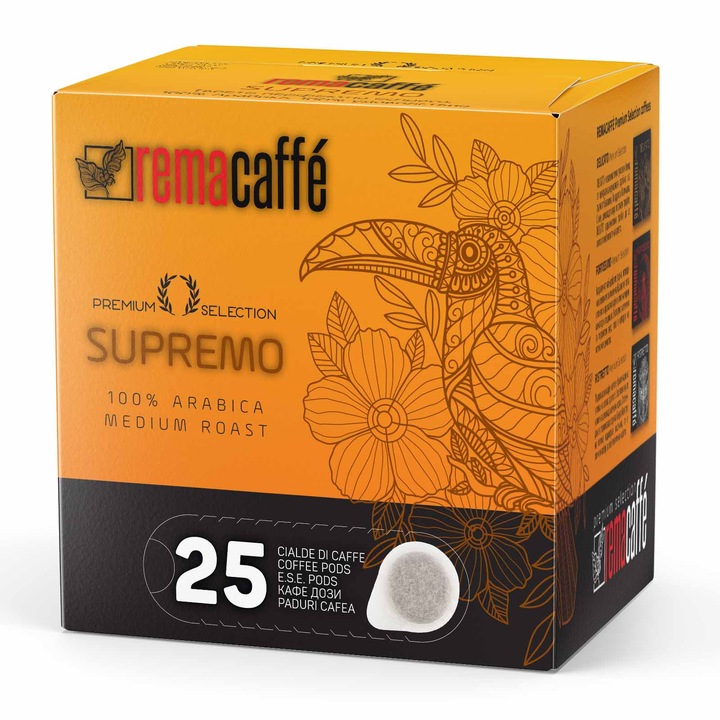 Кафе дози REMACAFFE Supremo, 25 броя