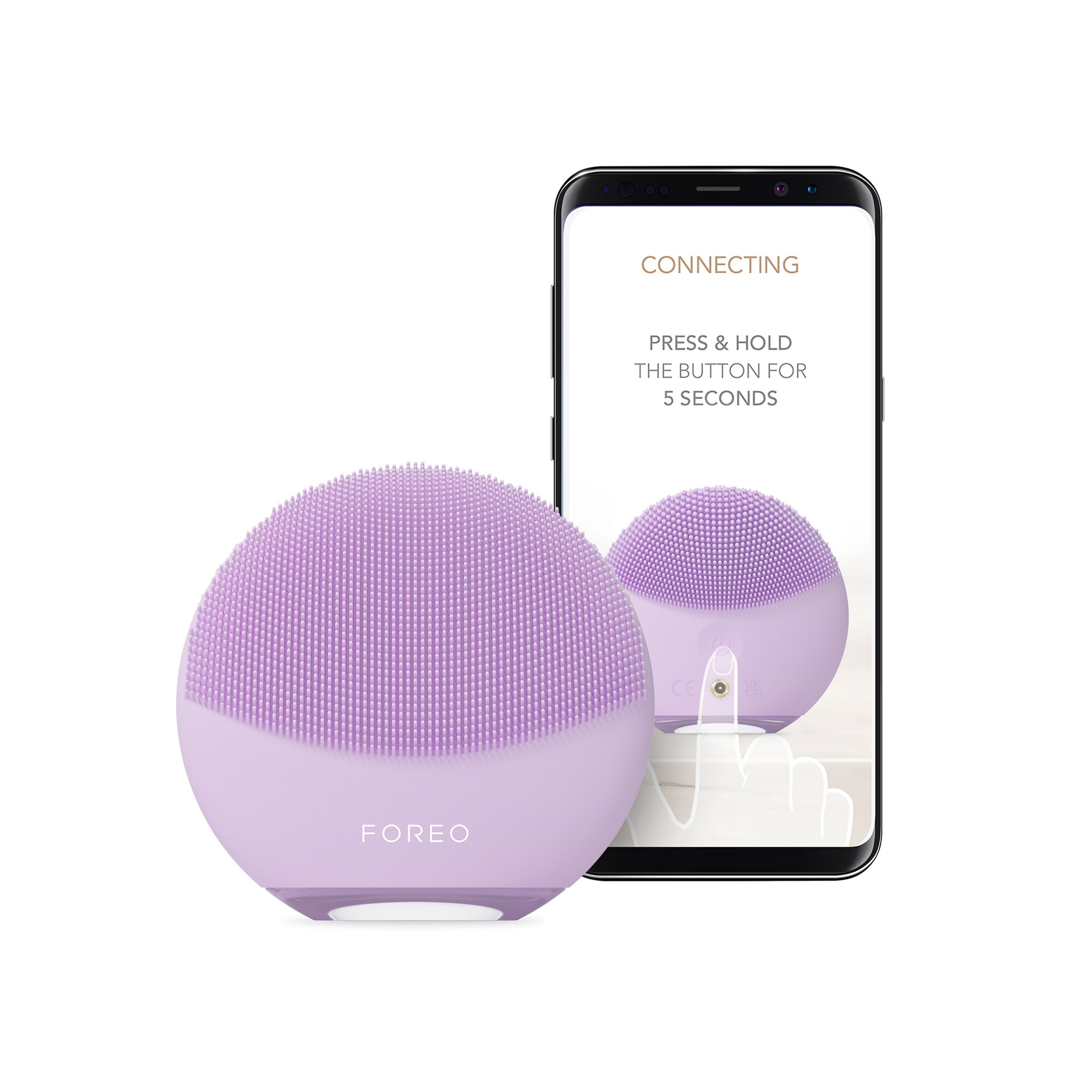Dispozitiv inteligent de curatare a fetei pe 2 zone LUNA™ 4 mini