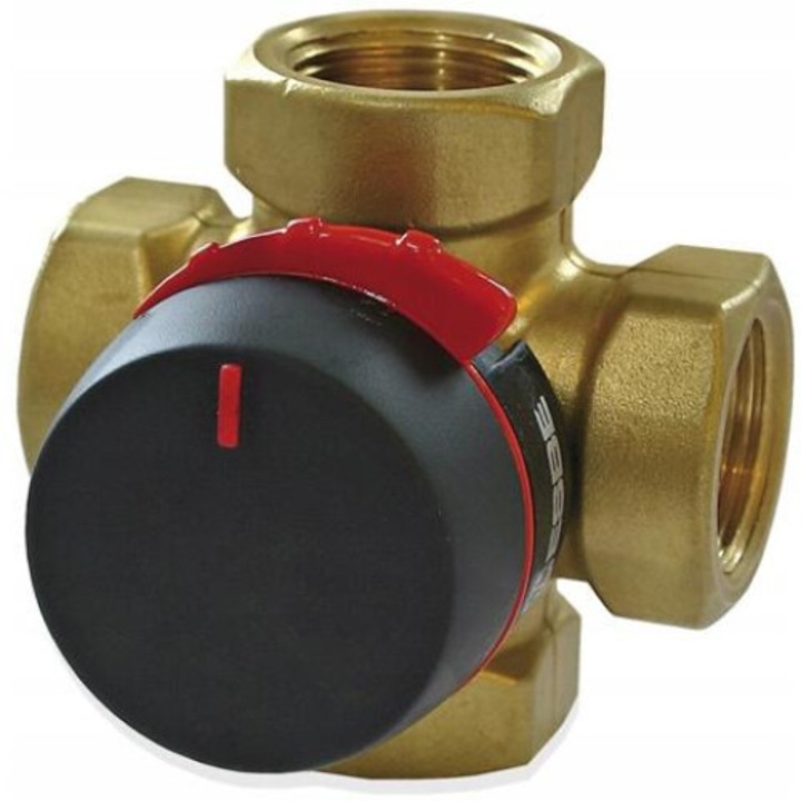 Set supapa si actuator, ESBE, Alama, Auriu/negru