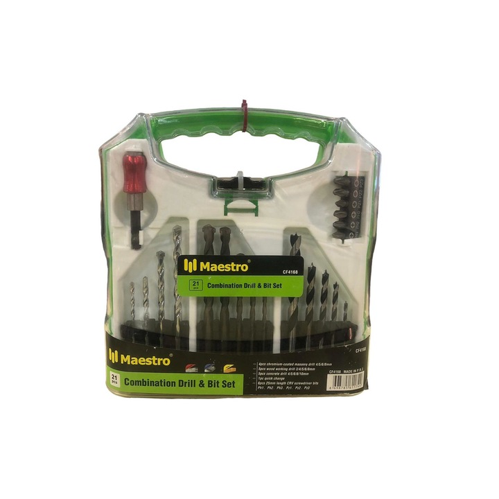 Set burghie si biti 21 piese, cf 4168