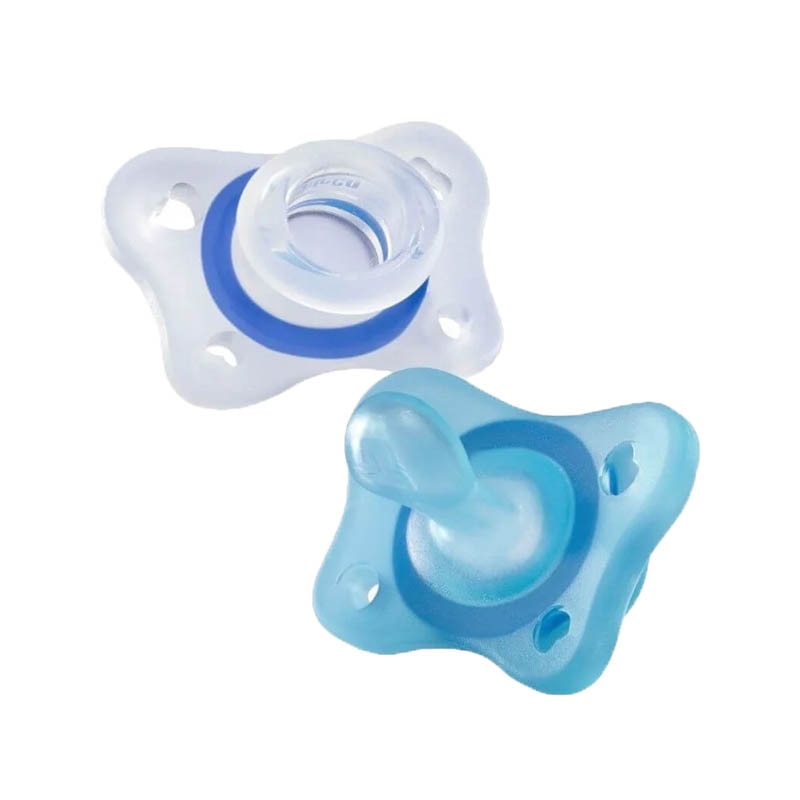 Set 2 Suzete Ortodontice Din Silicon Chicco Physio Forma Mini Soft