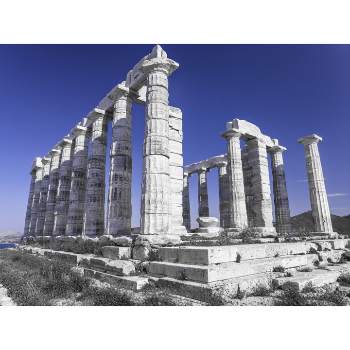 Poster perete, Zakito Posters, 40x30cm Stalpii vechi ai templului lui Poseidon, Assaf Frank