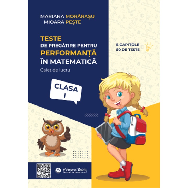 Teste de evaluare si pregatire pentru performanta in matematica, clasa I, Editura Taida