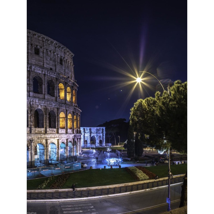 Poster perete, Zakito Posters, 30x40cm Celebrul Colosseum din Roma, Italia