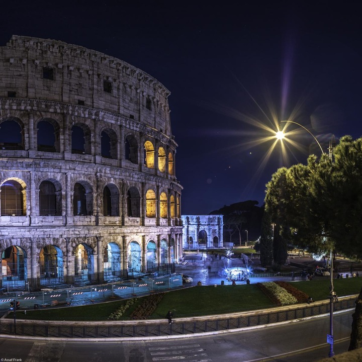 Poster perete, Zakito Posters, 30x30cm Celebrul Colosseum din Roma, Italia