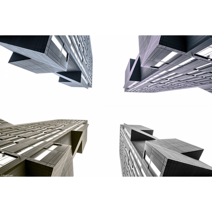 Poster perete, Zakito Posters, 30x20cm Vechiul Turn de Radiodifuziune, Assaf Frank