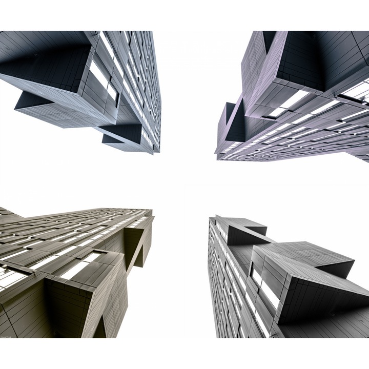 Poster perete, Zakito Posters, 60x50cm Vechiul Turn de Radiodifuziune, Assaf Frank