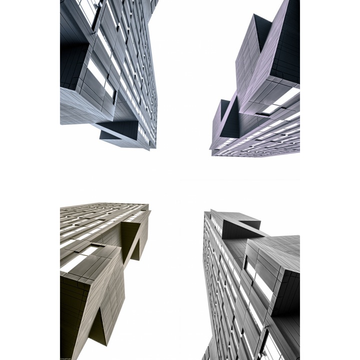 Poster perete, Zakito Posters, 40x60cm Vechiul Turn de Radiodifuziune, Assaf Frank