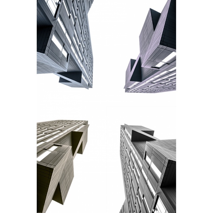 Poster perete, Zakito Posters, 53x81cm Vechiul Turn de Radiodifuziune, Assaf Frank