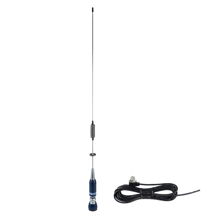 Антена CB PNI ML75, 75 см, 26-28MHz, 300W, с кабел T601