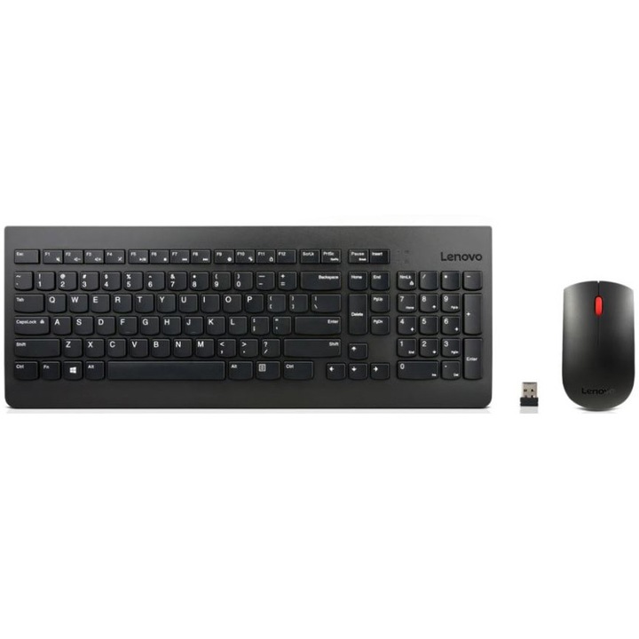 Комплект безжична клавиатура и мишка Lenovo Essemtial
