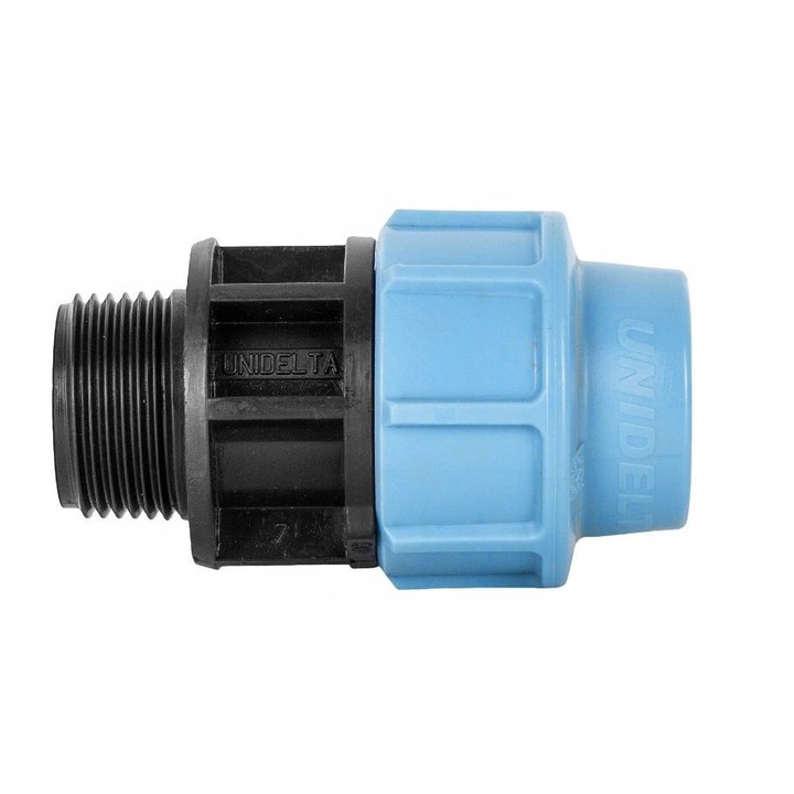 Конектор, Unidelta, Полиетилен, 32 x 1, Черно/синьо