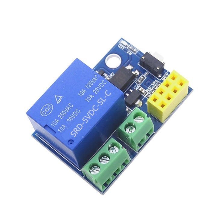 Modul releu ESP-01, Modulshop.hu, 230V/5V