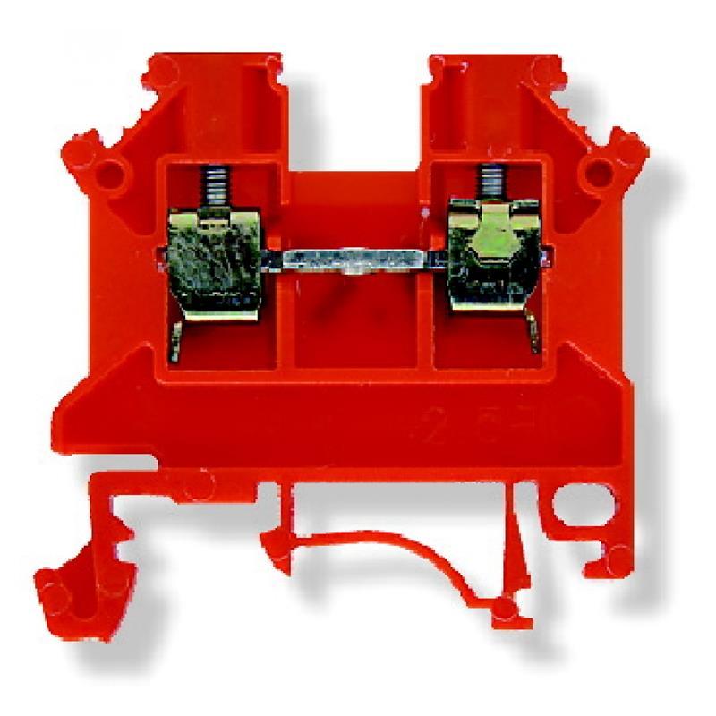 「しす」 Conector sina filetat ZSG1-2.5N, Simet, 800V, Rosu - eMAG.ro