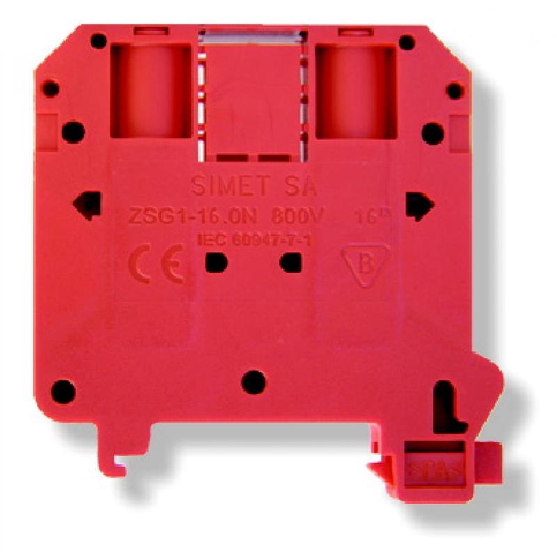 Conector sina filetat ZSG1-16.0N, Simet, 800V, Rosu - eMAG.ro