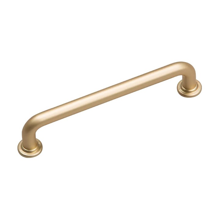 Maner mobila, Zinc, 178x10x32 mm, Auriu