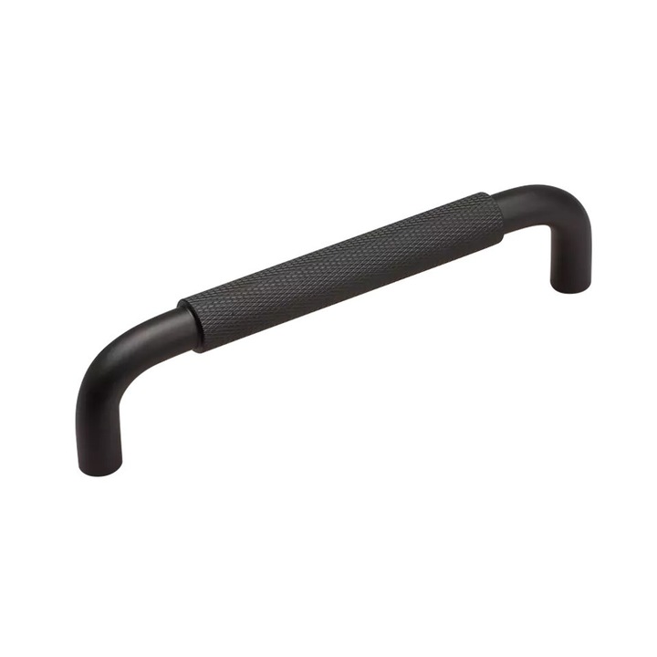 Maner mobila, Metal, 160mm, Negru