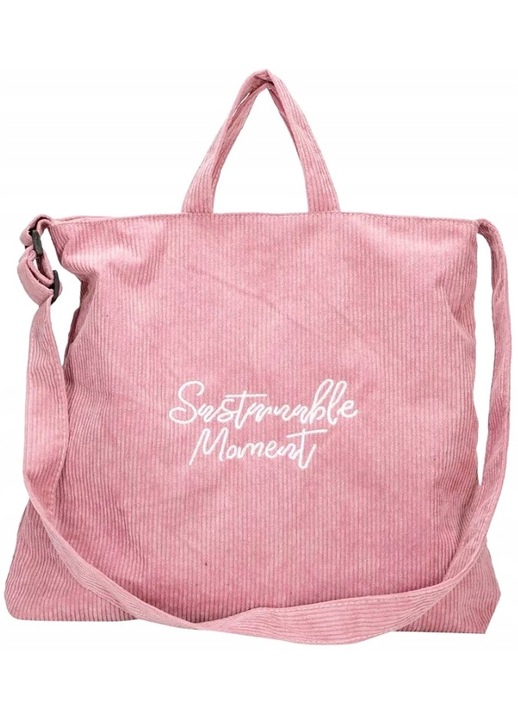 Női táska, bársony, rózsaszín