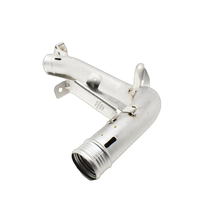 Jobb oldali intercooler cső, Volvo, Alumínium, S60 III V60 II, GY, Metál szürke